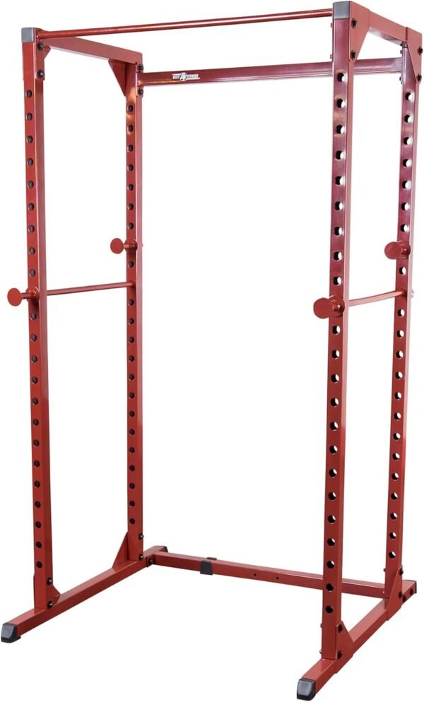 Best Fitness Power Rack - 14-Gauge Steel Home Gym with 500lb