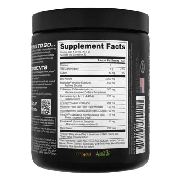 Bucked Up LFG Burn Thermogenic Pre-Workout