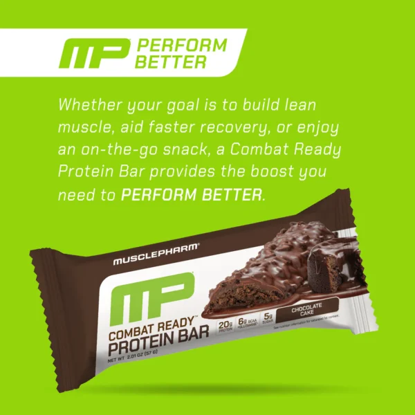 Muscle Pharm Combat Ready Protein Bars 12 pack