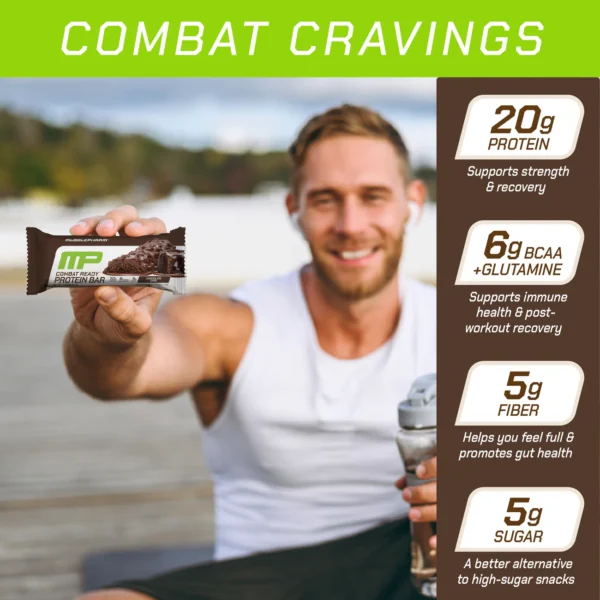 Muscle Pharm Combat Ready Protein Bars 12 pack