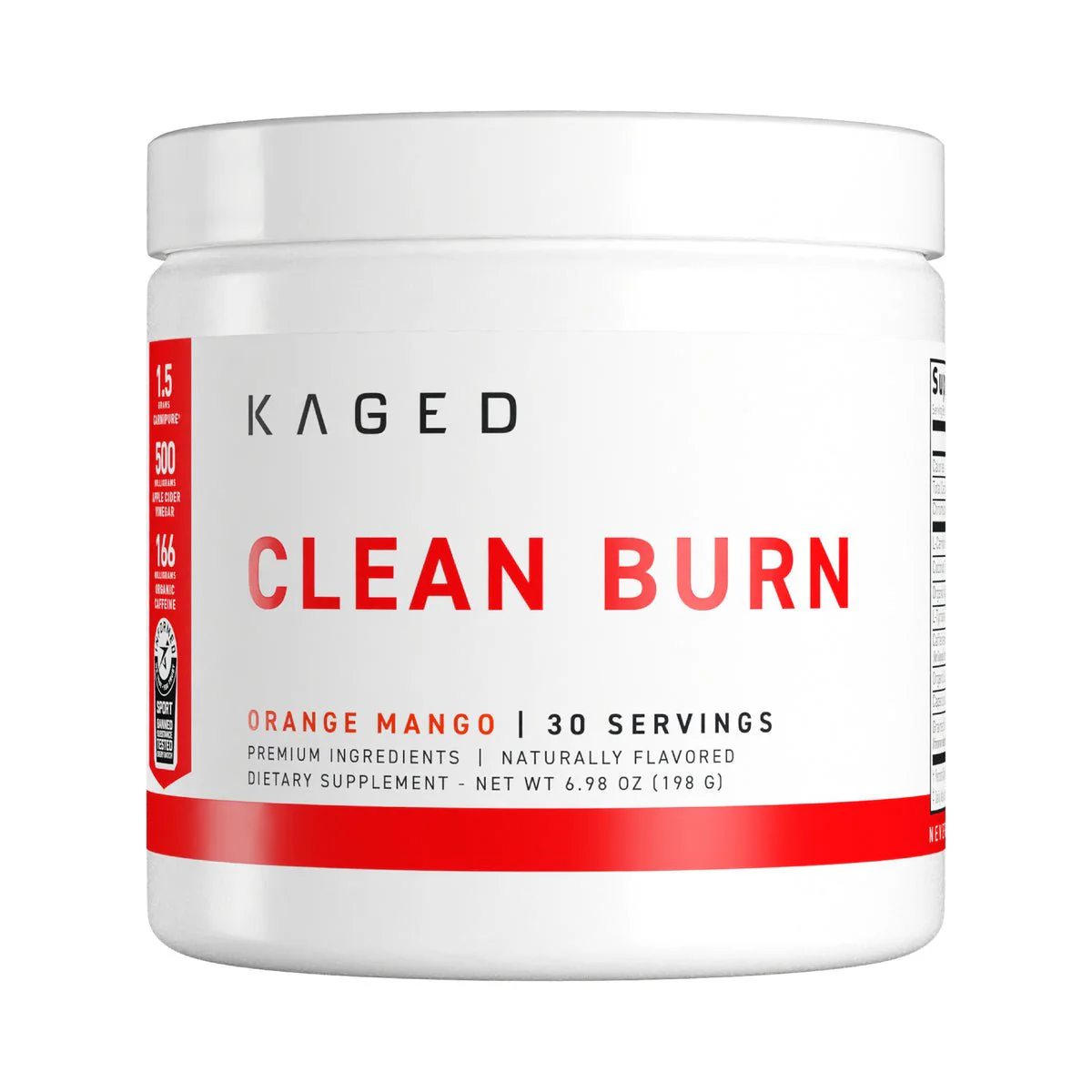 KAGED Clean Burn Powder