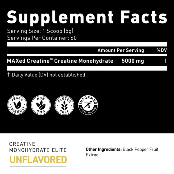 KAGED Elite Creatine Powder