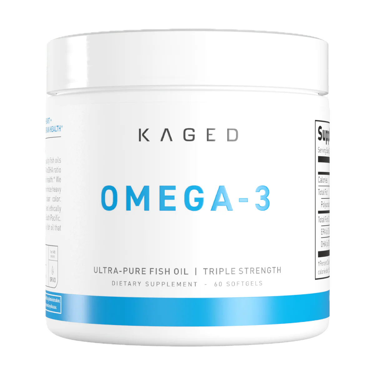 KAGED Omega-3 Ultra Pure Fish Oil