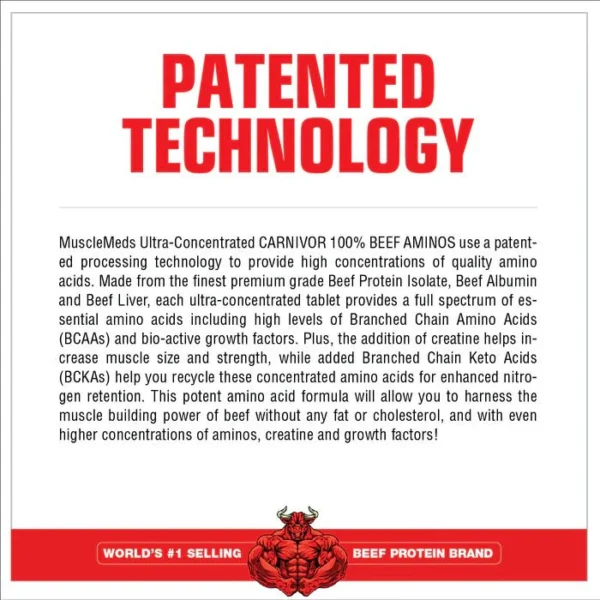 MuscleMeds CARNIVOR Beef Aminos