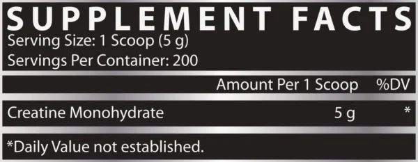 Nutrex Creatine Monohydrate 200 Servings