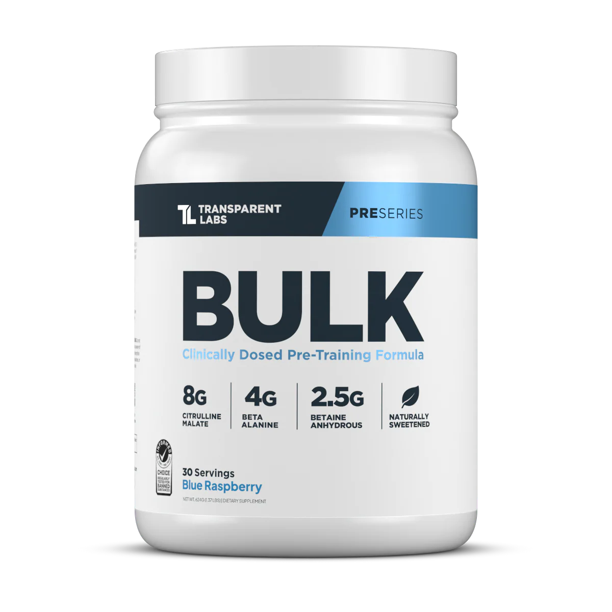 Transparent Labs PreSeries BULK Transparent Labs PreSeries BULK