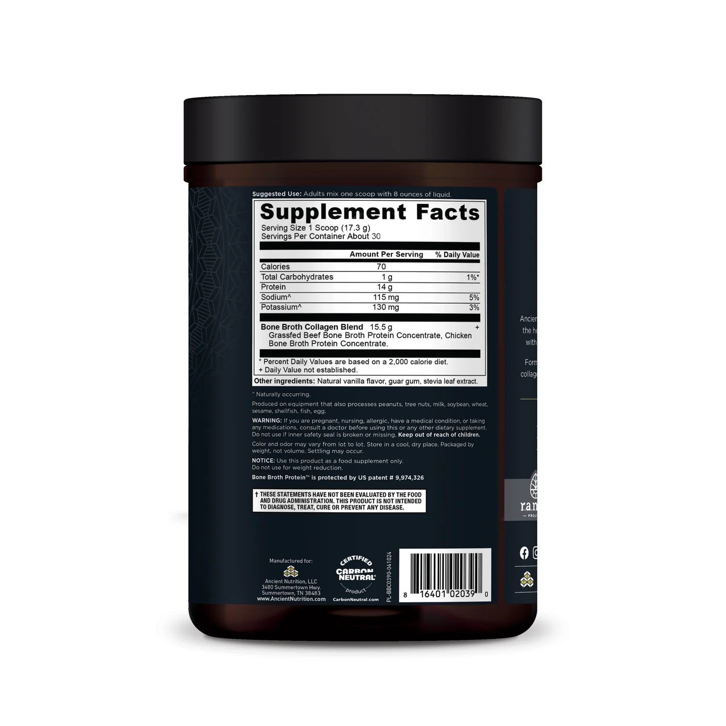 Ancient Nutrition Bone Broth Protein