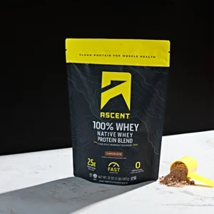Ascent chocolate protein powder