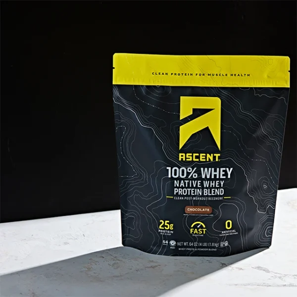 Ascent chocolate protein powder