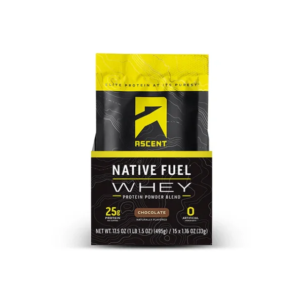 Ascent chocolate protein powder