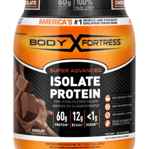 Body Fortress Super Advanced Isolate Easy to Digest Protein Powder Chocolate