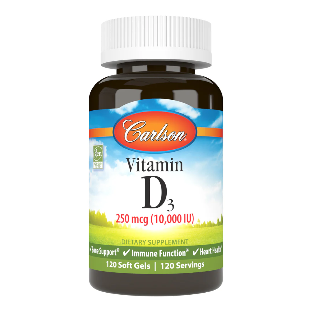 Carlson Vitamin D3 10,000 IU (250 mcg)