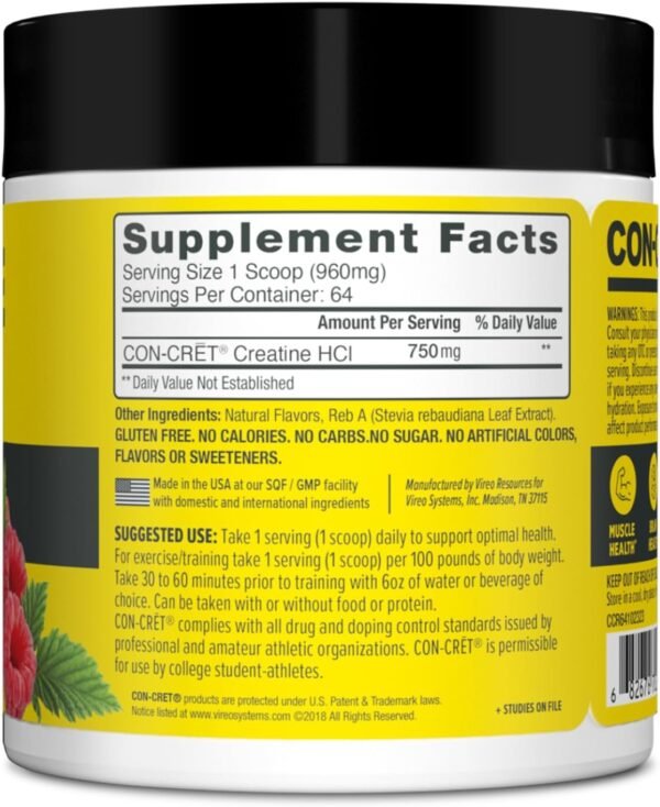 concret creatine hcl
