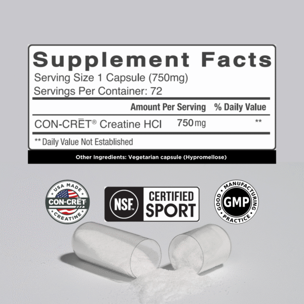 concret creatine hcl