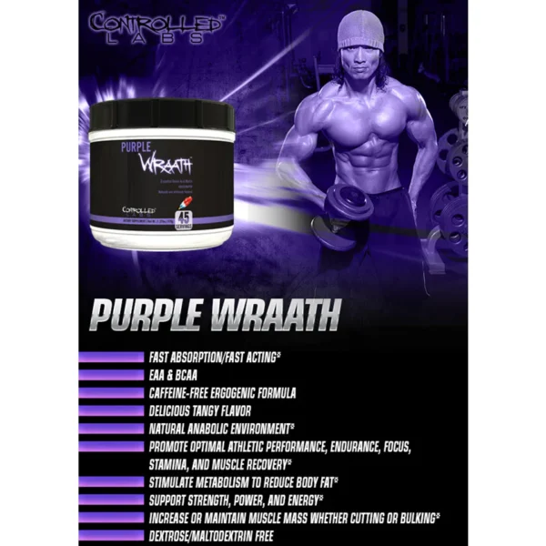 Controlled Labs Purple Wraath Ergogenic Essential Amino Acid Matrix