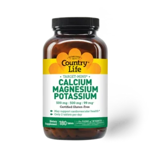 Country Life Vitamins Calcium Magnesium Potassium