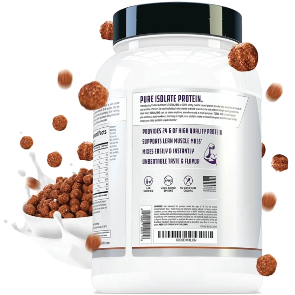 Cutler Nutrition TOTAL ISO HIGH QUALITY PROTEIN POWDER