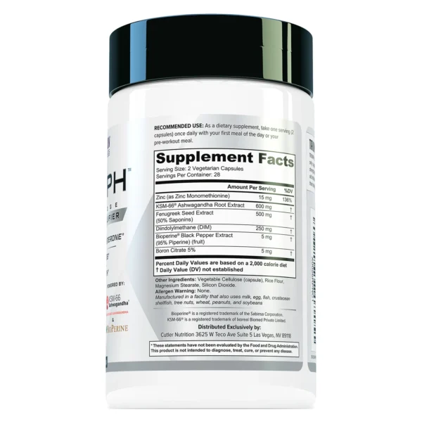 cutler nutrition triumph lean muscle testosteron support