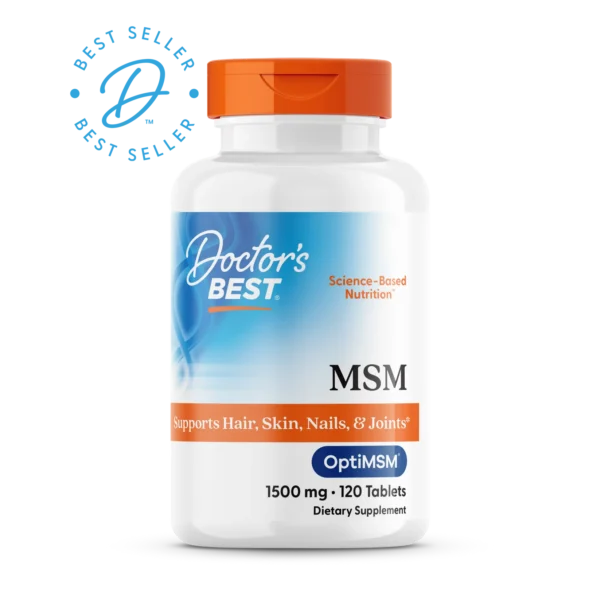 Doctor's Best MSM with Opti MSM 1500mg