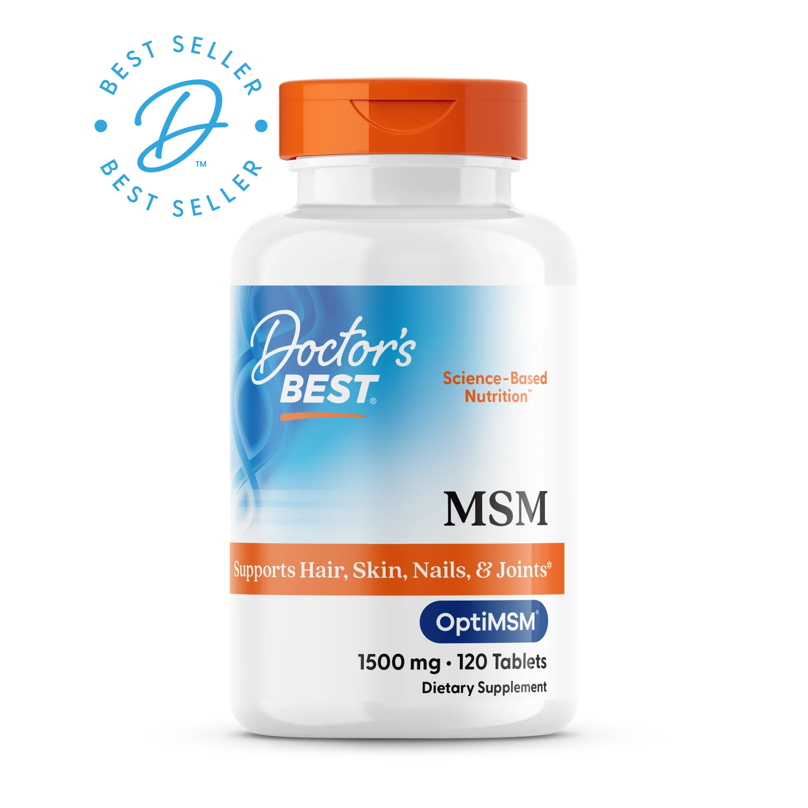 Doctor's Best MSM with Opti MSM 1500mg