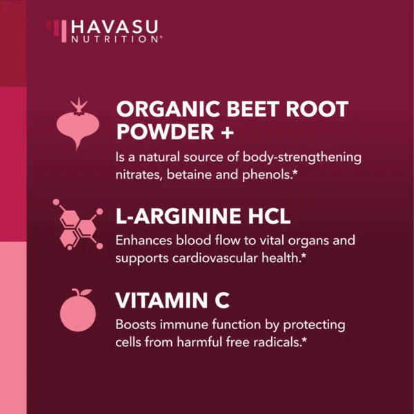 Havasu Nutrition Beet Root Powder Black Cherry