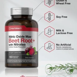 Horbaach Nitric Oxide Max Beet Root