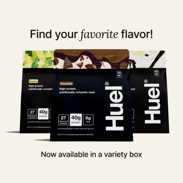 Huel Black Edition High Protein Complete Meal