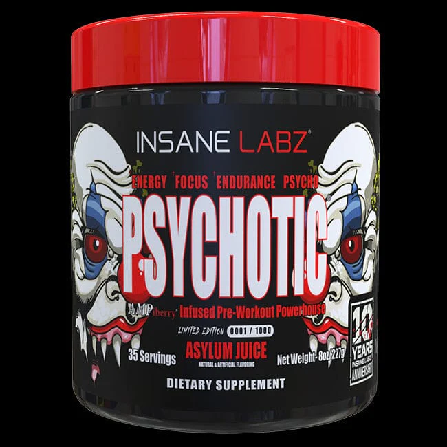 Insanelabz Psychotic Pre Workout