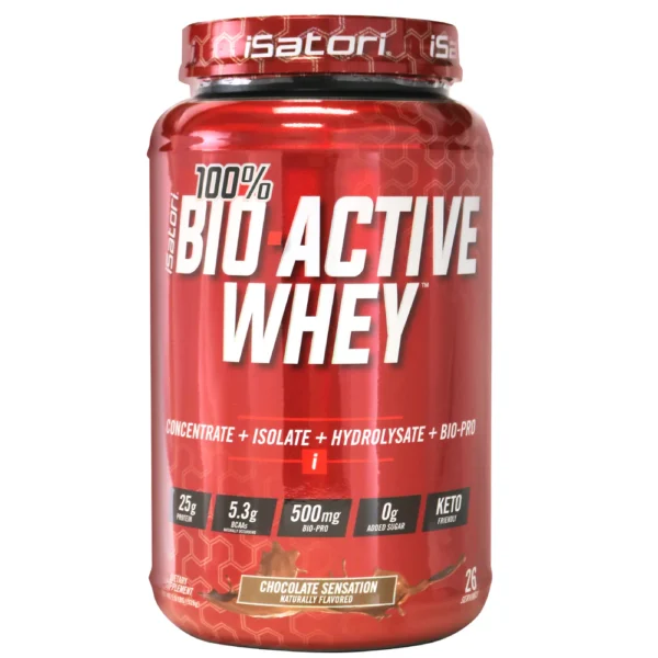 iSatori 100% Bio Active Whey™ Protein Powder