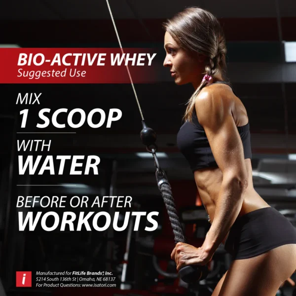 iSatori 100% Bio Active Whey™ Protein Powder