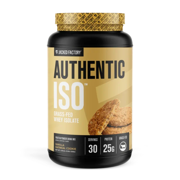 Jacked Factory Authentic ISO Gras Fed Whey Protein Isolate