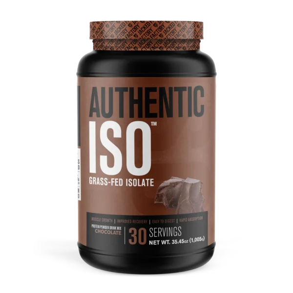 Jacked Factory Authentic ISO Gras Fed Whey Protein Isolate
