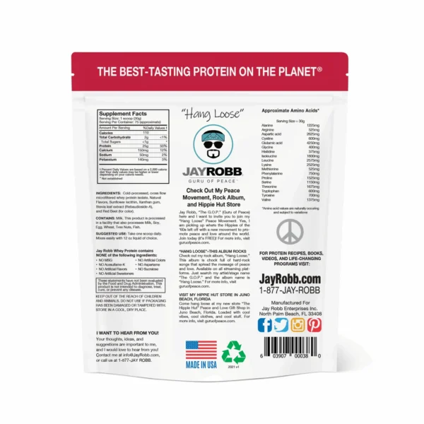 Jay Robb Whey Protein Isolate