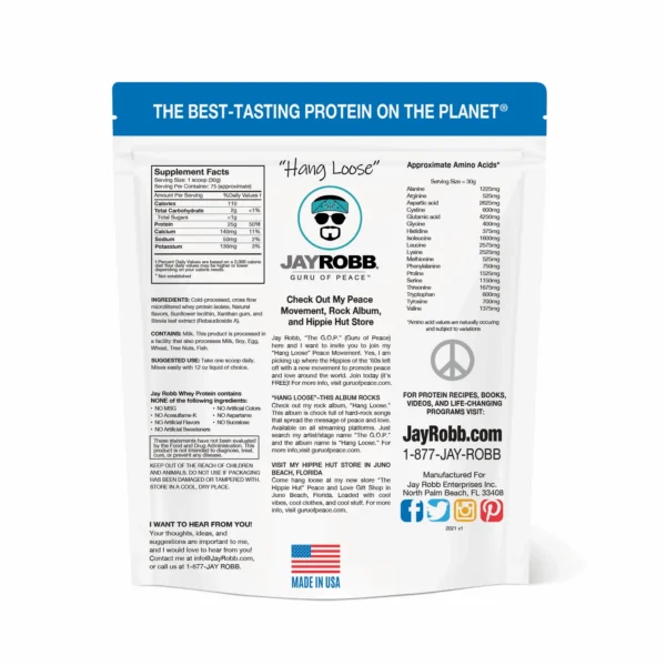 Jay Robb Whey Protein Isolate