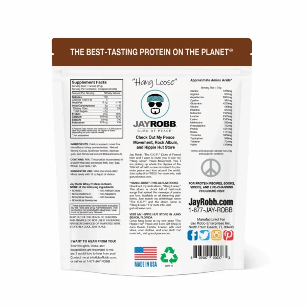 Jay Robb Whey Protein Isolate