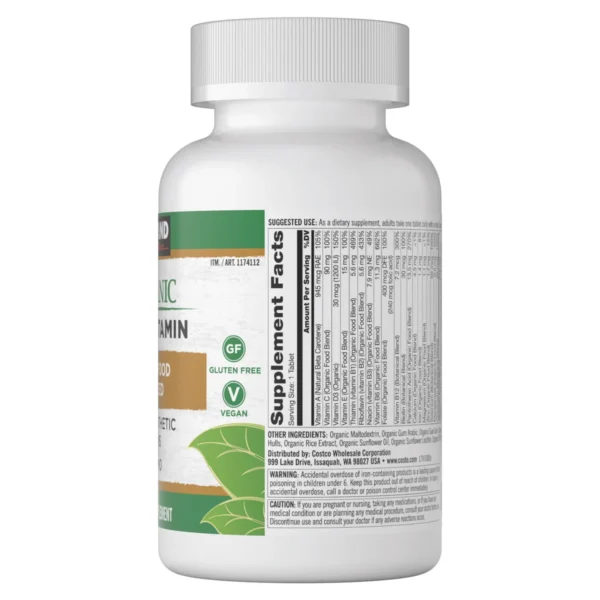 Kirkland Organic Multivitamin