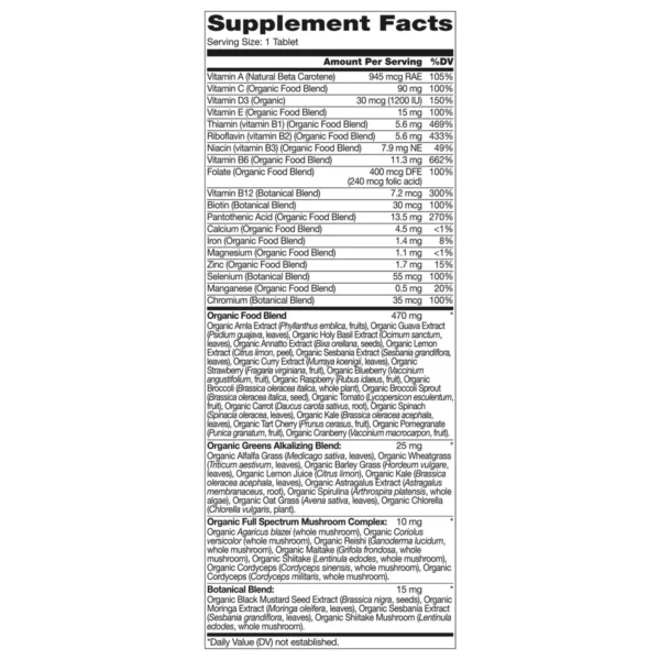 Kirkland Organic Multivitamin