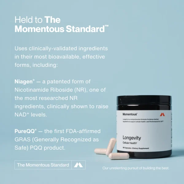 Momentous Longevity Cellular Health 90 capsules