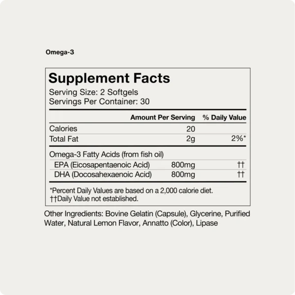 Momentous Omega 3