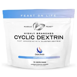 Muscle Feast Highly Branched Cyclic Dextrin Premium Pre Workout or Post Workout Supplement