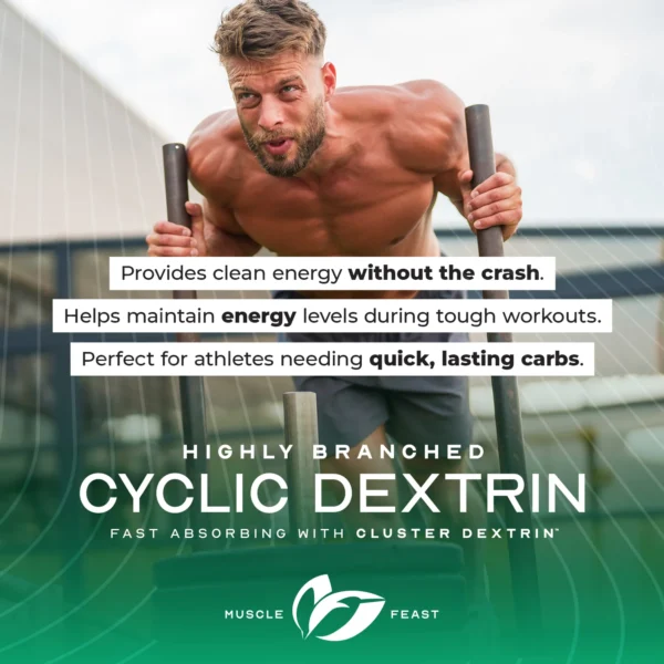 Muscle Feast Highly Branched Cyclic Dextrin Premium Pre Workout or Post Workout Supplement
