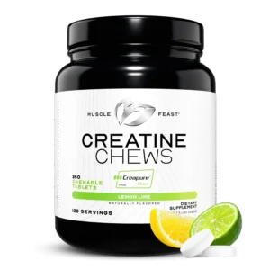 Muscle Feast Vegan Creatine Monohydrate Gluten Free Creapure Chews