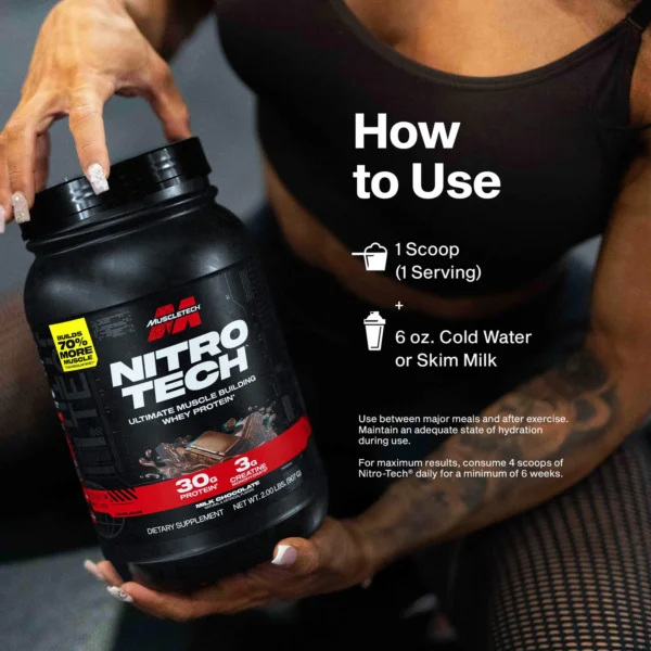Muscletech Nitro Tech Whey Protein