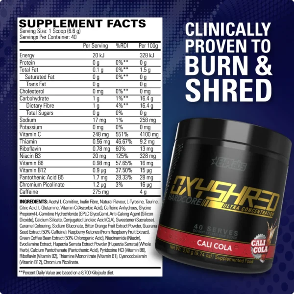 EHP Labs Oxyshred Hardcore