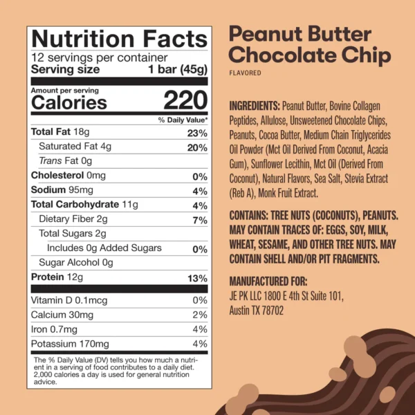 Perfect Keto Protein Bar
