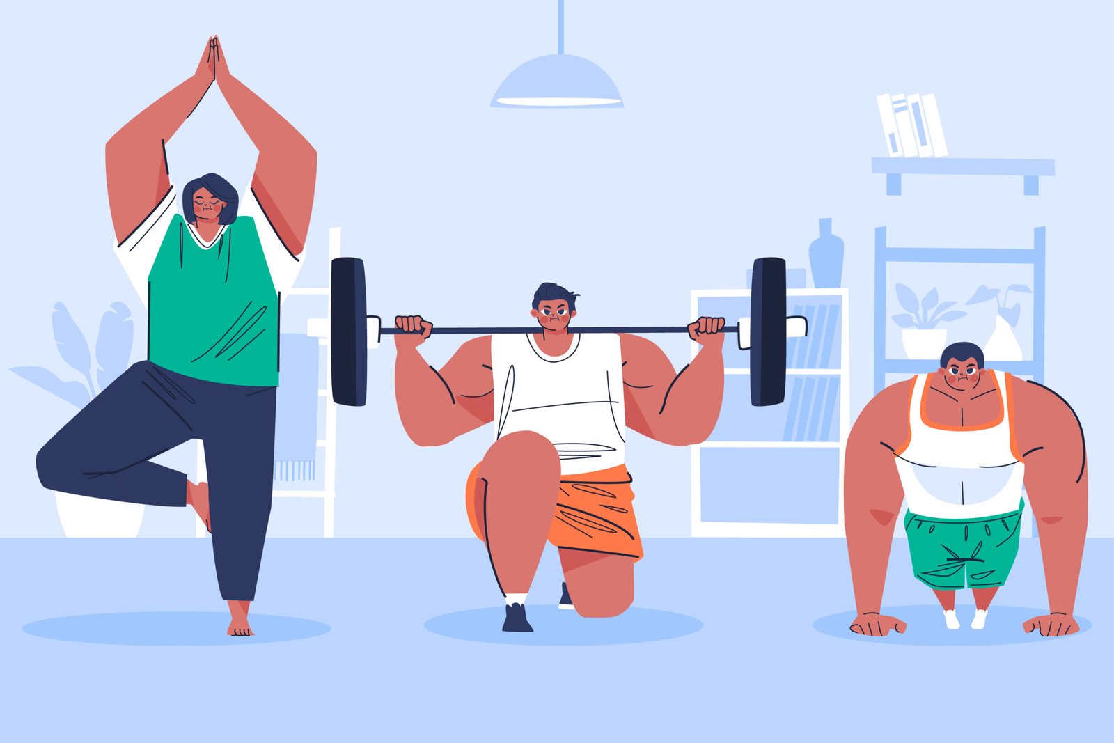 training gym in the age 34