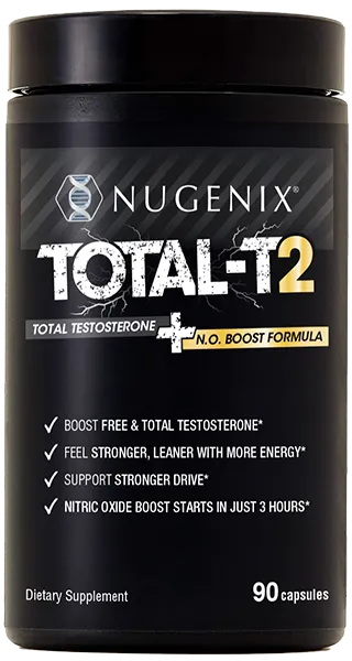 Nugenix Total-T, Free and Total Testosterone Booster Supplement for Men