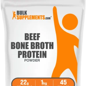 Bulk Supplements Beef Bone Broth Protein Powder