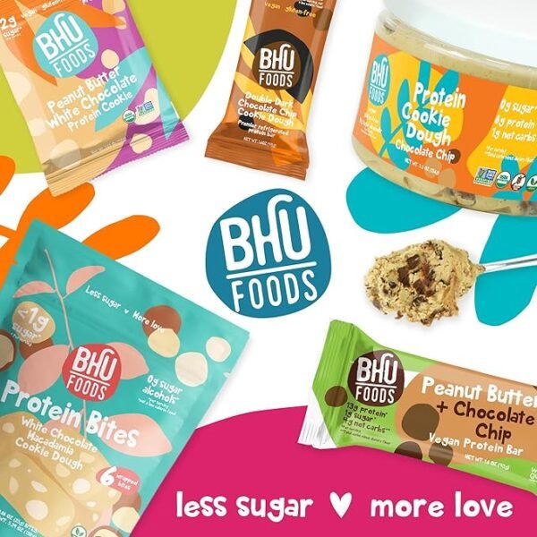 Bhu Foods Keto Bites - Double Dark Chocolate Chip Cookie Dough
