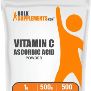 Bulk Supplements Ascorbic Acid (Vitamin C) Powder